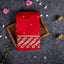 Handloom Cotton Silk Saree with Embroidery Work - Red - Kleem Boutique