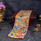 Chinnon Crepe Saree – Multicolour Elegance - Kleem Boutique