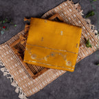 Banarasi Kora Saree – Mustard Yellow - Kleem Boutique