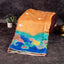 Pure Handloom Tussar Silk Multicolour Saree with Floral Digital Print, Kantha & Kutch Work - Kleem Boutique