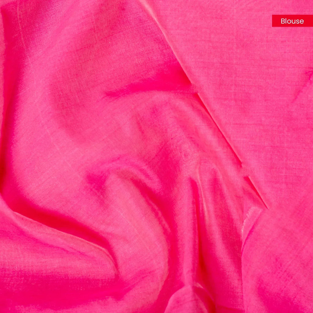 Elegant Saree with Machine Chikankari – Off-White - Kleem Boutique