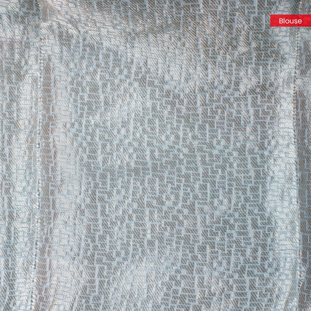 Kora Organza Saree with Floral Digital Print &amp; Hand Embroidery - Kleem Boutique