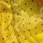 Pure Handloom Tissue Kora Saree – Digital Print Elegance - Kleem Boutique