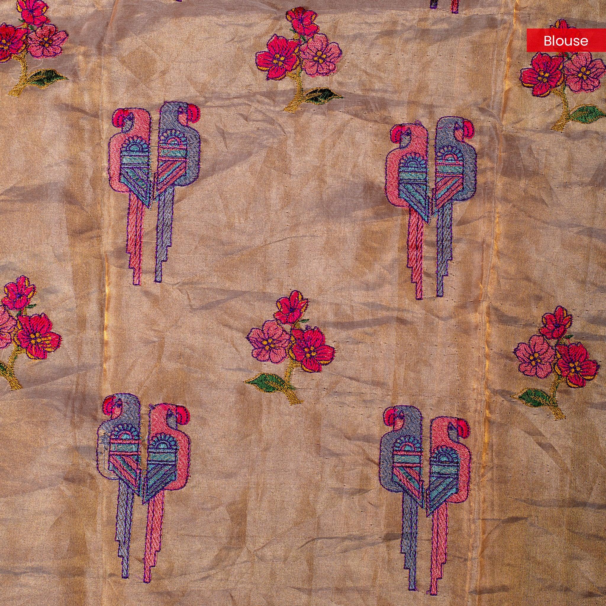 Handloom Silk Bandhani Saree – Designer Border Party Wear - Kleem Boutique