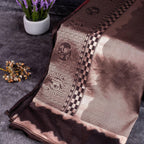 Handloom Banarasi Brocade Saree – Animal Motifs with Gold Zari - Kleem Boutique