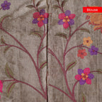 Handloom Kora Saree – Royal Purple