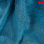 Matka Silk Jamdani Lotus Design Saree – Handwoven Heritage Elegance - Kleem Boutique