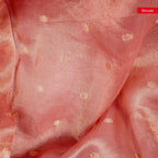 Organza Saree – Animal & Floral Appliqué Jungle Concept - Kleem Boutique