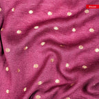 Handloom Soft Tussar Silk Saree – Digital Print with Antique Zari - Kleem Boutique