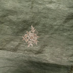 Crush Tissue Saree – Pista Green Colour - Kleem Boutique